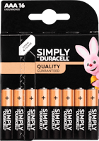 Duracell Batterie AAA Simply Alkaline