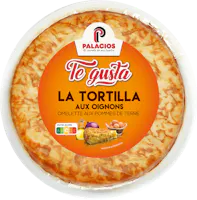 La Tortilla aux oignons Te gusta Palacios