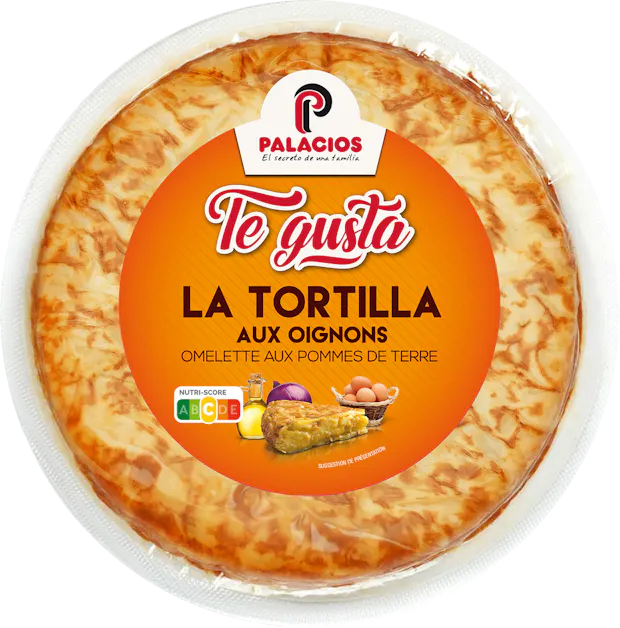 La Tortilla aux oignons Te gusta Palacios