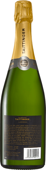 Taittinger Cuvée Prestige Brut Champagne AOC
 (Rückseite)