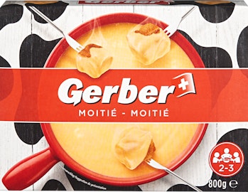 Fondue moitié-moitié Gerber Fondue moitié-moitié Gerber