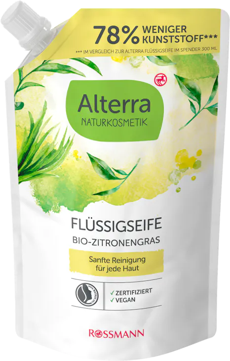 Alterra Savon liquide citronnelle 