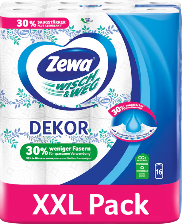 Zewa Wisch & Weg Haushaltspapier Dekor