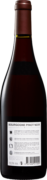 Marguerite Carillon Pinot Noir Bourgogne AOC  (Rückseite)