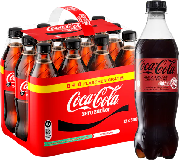 Coca-Cola zero zuccheri 12 x 50 cl
