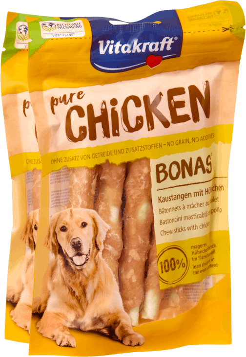 Bâtonnets à mâcher Chicken Bonas Vitakraft