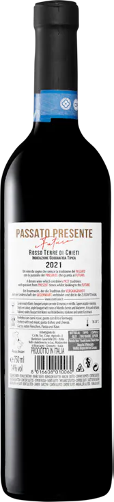 Passato Presente Futuro Rosso Terre di Chieti IGT