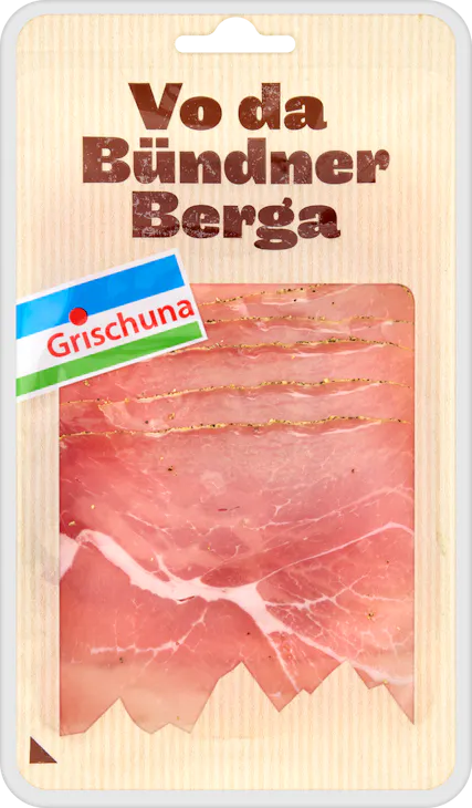 Grischuna Rohschinken mit Zitrone