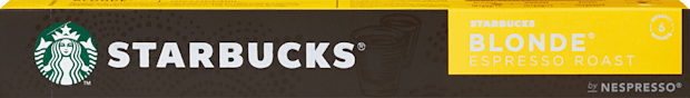 Capsules de café Blonde Espresso Roast Starbucks® by Nespresso®
