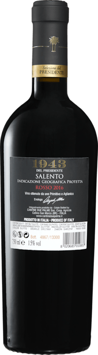 Due Palme 1943 del Presidente Salento IGP