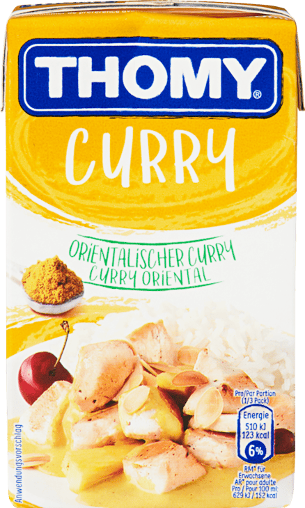 Salsa Curry orientale Thomy