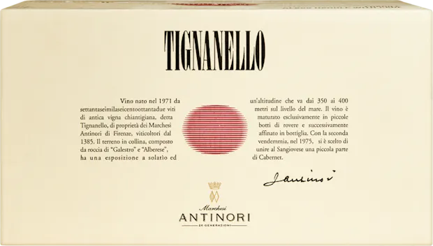 Marchesi Antinori Tignanello Rosso Toscana IGT