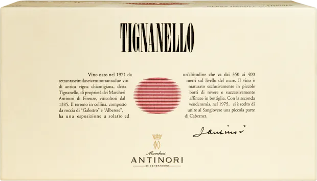 Marchesi Antinori Tignanello Rosso Toscana IGT