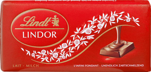 Tavolette di cioccolato Lindor Lindt