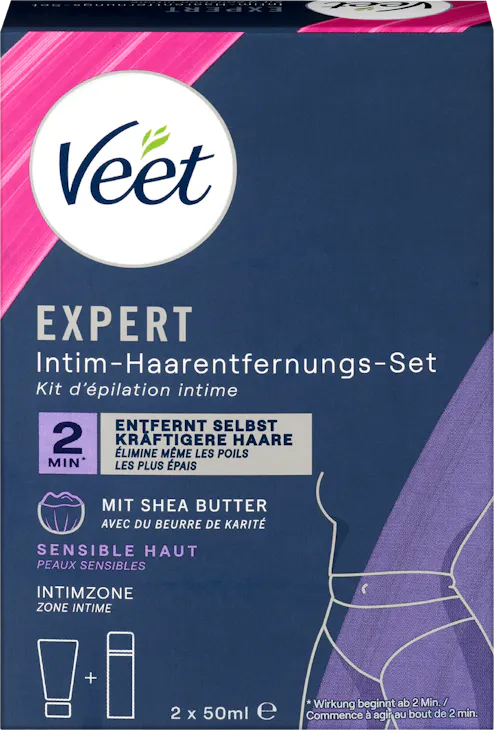 Kit d’épilation intime Expert Veet