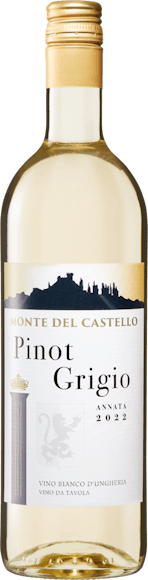 Monte del Castello Pinot Grigio Vino da Tavola De face