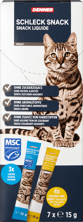 Denner MIAU! Schleck Snack 