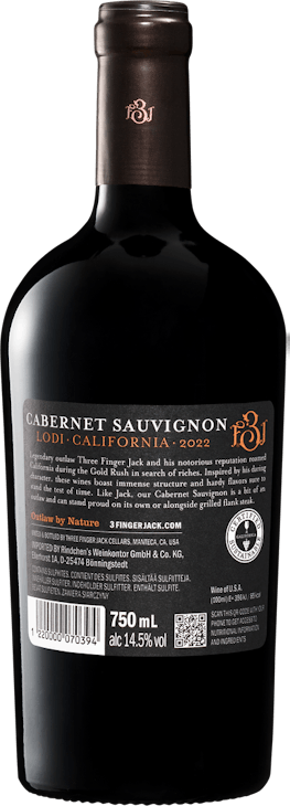 Three Finger Jack Cabernet Sauvignon Lodi