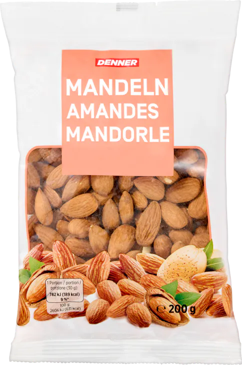 Denner Mandeln ganz 