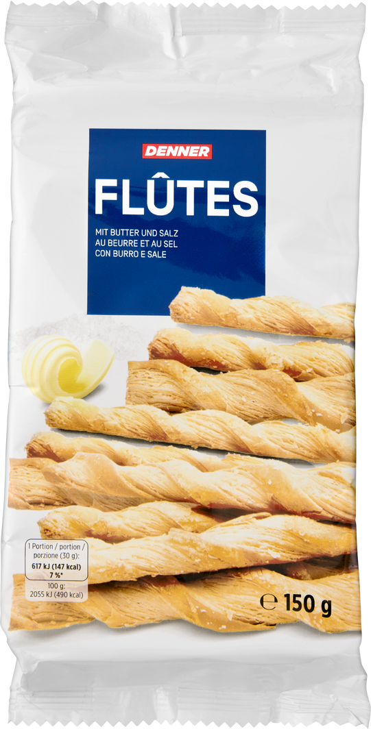 Denner Flûtes mit Butter und Salz 150 - Aktuelle Preise und Aktionen ...