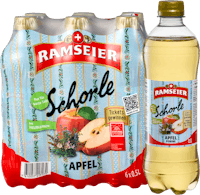 Schorle pomme avec fleurs de foin Ramseier