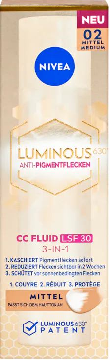 Fluid 3-en-1 anti-taches pigmentaires Cellular Luminous 630° Nivea