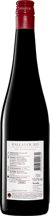 Hallauer Blauburgunder AOC Schaffhausen