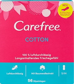 Carefree Slipeinlagen Cotton Carefree Slipeinlagen Cotton