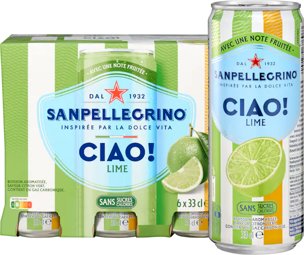 San Pellegrino Ciao! Citron vert