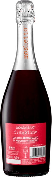 Mosketto Fragolino Cocktail Aromatizzato di prodotti vitivinicoli (Rückseite)