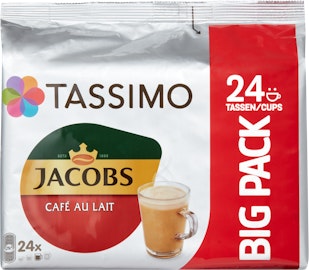 Tassimo capsule di caffè Jacobs Café au Lait
