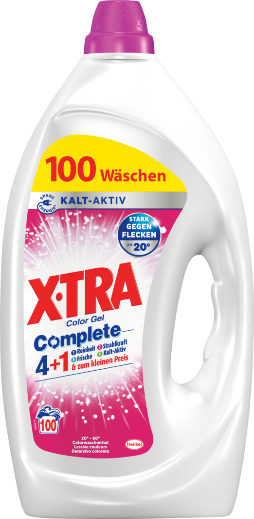 X-Tra Waschgel Color Complete 4 + 1