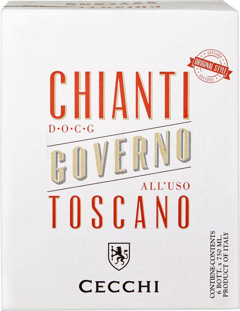 toscano Flaschen Governo - Chianti Cecchi 6 all\'uso Weinshop | Denner DOCG cl à 75