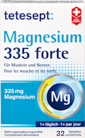 Complément alimentaire Magnesium 335 forte Tetesept