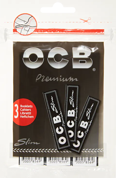 Papier à cigarettes Slim Premium OCB