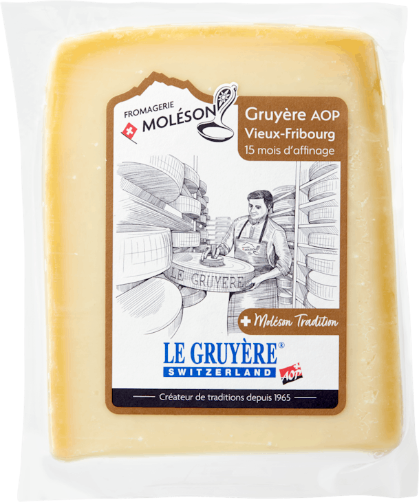 Le Gruyère AOP Vieux-Fribourg Fromagerie Moléson