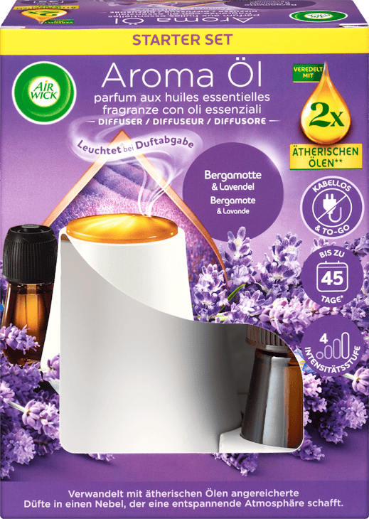 Diffuseur d’huiles aromatiques Coton & Orichdée Blanche Air Wick