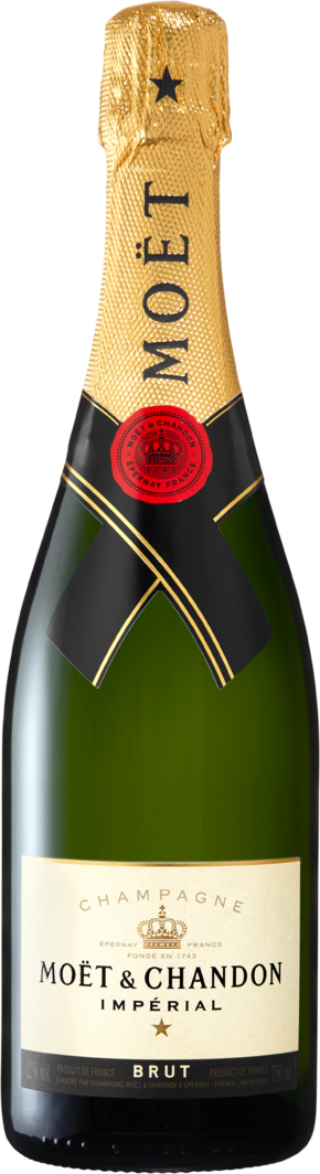 Moët & Chandon Impérial Brut Champagne AOC - 6 Bouteille de 75 cl chacune