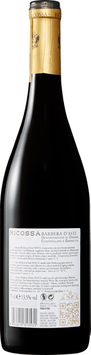 Ricossa Barbera d'Asti DOCG