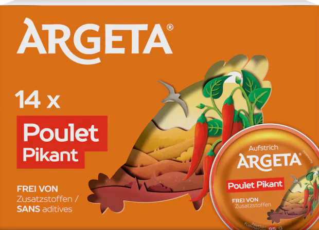 Argeta Aufstrich mit Poulet