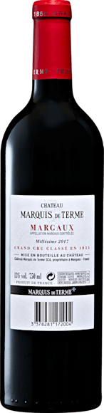 Château Marquis de Terme 4e Grand Cru Classé Margaux AOC (Retro)