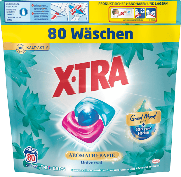 Detersivo Trio Caps Universal Aromaterapia Loto X-Tra