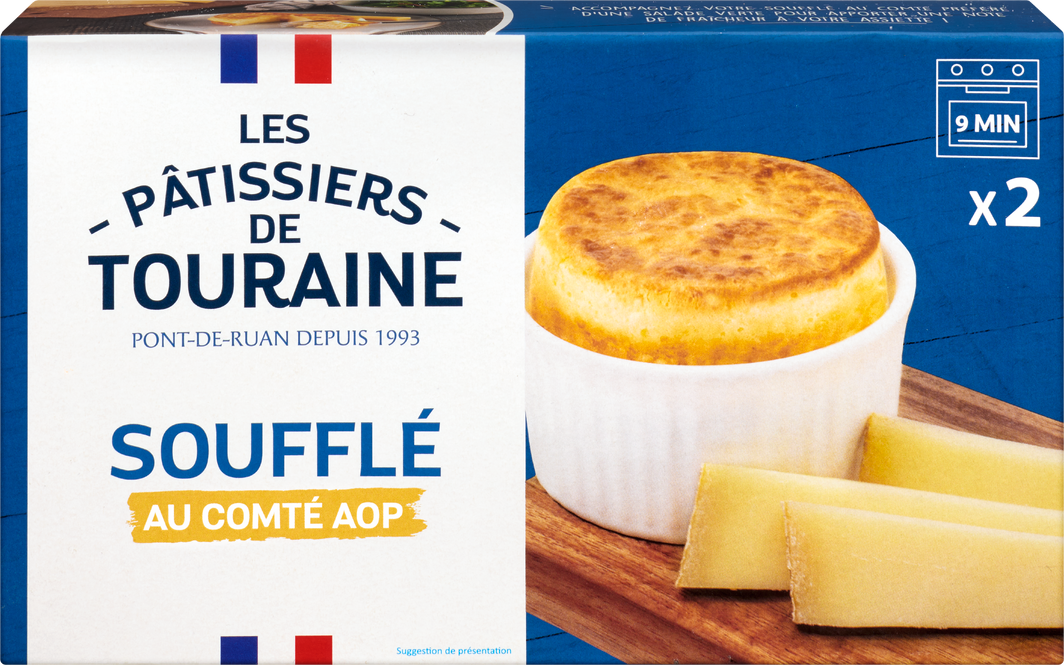 Les Pâtissiers de Touraine Soufflé au Comté AOP