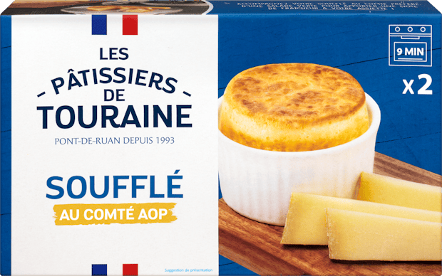 Soufflé au Comté AOP Les Pâtissiers de Touraine