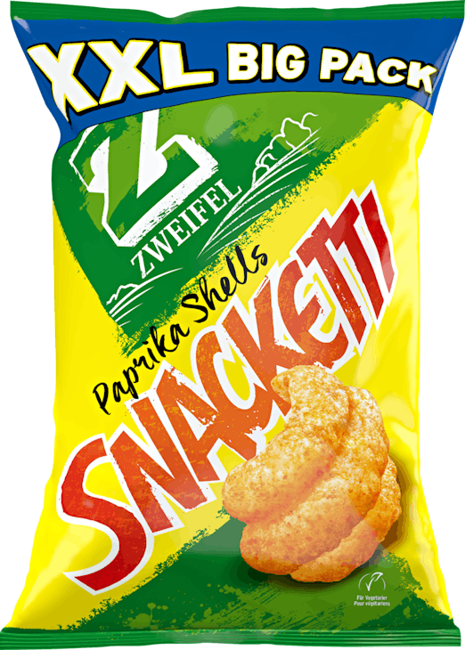 Zweifel Snacketti Paprika Shells