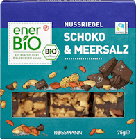 EnerBio Riegelmix Schoko & Meersalz 75