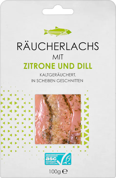 Salmone marinato all'aneto e limone Laschinger 