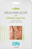 Salmone marinato all'aneto e limone Laschinger