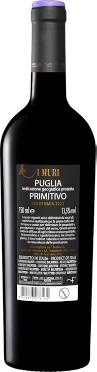 I Muri Primitivo Puglia IGP
