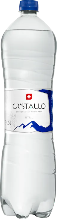Cristallo natürliches Mineralwasser